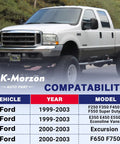 7.3L Power Stroke Diesel Fuel Line Kit With Rubber Seals For 1999 2003 Ford F Series Super Duty Excursion And Econoline Vans Replaces F81Z9C387BA F81Z 9C387 BA 904 497 Heavy Duty Easy Install Replacement Parts compatibility chart with Ford truck