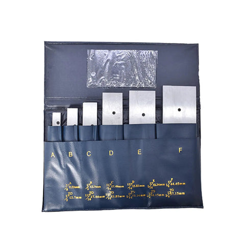 Six Piece Adjustable Accuracy Parallel Set From Three Eighths Inch To Two And A Quarter Inch For Machinists And Hobbyists Pro Grade Heavy Duty Parallels With Ultra Tight Tolerance 0.0005 Inch And Parallelism 0.0004 Inch