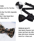 Luxury Satin Bow Tie For Gentlemen Pre Tied Adjustable For Business Office Graduation Gift Accessory With Patriotic Faith Freedom Tree Cross American Flag 250 Years Design