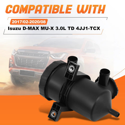 Oil Catch Can Kit For D-MAX MU-X 2017-2020 3.0L TD 4JJ1-TCX Replacement OS-PROV-25 shown with car