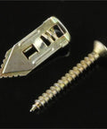 Heavy Duty Self Drilling Drywall Anchor Screw Kit For Plasterboard Mounts With Matched Metal Expansion Screws, metal anchor and screw