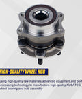 Two Piece Rear Wheel Bearing And Hub Assembly Fits 2008 To 2014 Subaru Impreza Rear 2009 To 2013 Forester Rear