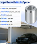 Heavy Duty Aluminum Drive Screw Coupler For Garage Door Opener, Drop In Fit For Screw Drive Rails, Compatible with Genie Opener