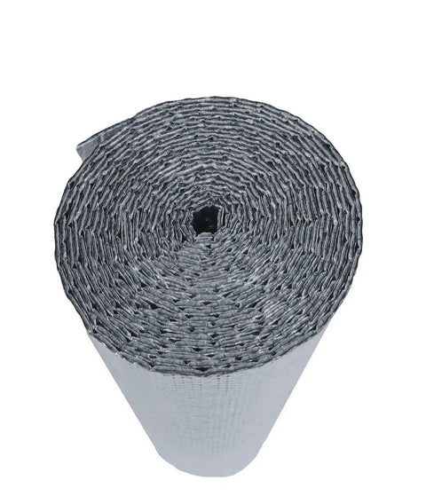 Reflective Foil Insulation Roll 16 In X 100 Ft Tough As Nails Radiant Barrier Wrap For Attics, Windows, Garages, RVs, And Ducts Weatherproof