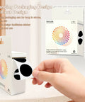 One Inch Round Color Coding Dots Set For Easy File Organization And Inventory Control 500 Circle Labels With Black Writable Surface