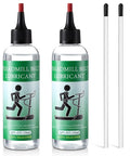 8oz Silicone Treadmill Belt Lubricant For Easy Peasy Quiet Smooth Runs High Temperature Resistant Oil showing bottles and tubes