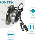 2WD Front Wheel Bearing And Hub Assembly 515054 OE Quality Fits Silverado 1500 1999 To 2006 Sierra 1500 2003 To 2013 Yukon 2000 To 2006 Escalade 2002 To 2006 6 Lug ABS 1 Piece