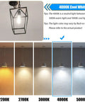 Brighten Up Your Space With LED Filament Bulbs, E26 Base, 4W Real Power, 450 Lumens, 4000K Cool White, Not Dimmable, comparison chart