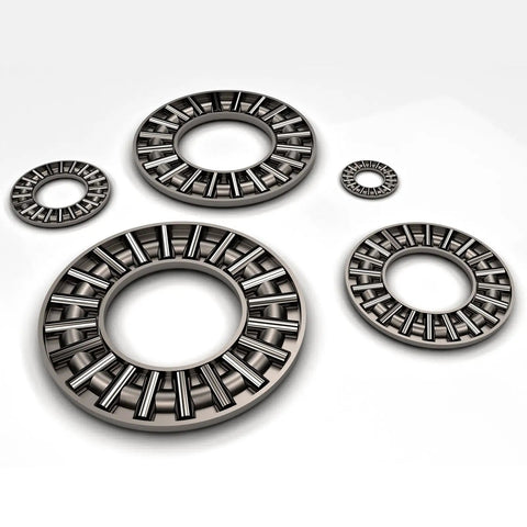 Heavy Duty Thrust Needle Roller Bearings With Washers NTA1423 7/8 Inch Bore, 1-7/16 Inch OD, 5/64 Inch Thick, 10 Pc Set