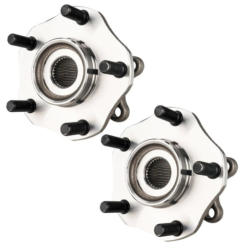 Front Wheel Hub Bearing Assembly 513357 for Nissan Rogue 2014-2023 and Rogue Sport 2017-2022, 5 Bolt 5 Lug, Front Pair, ABS Included