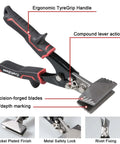 Heavy Duty Duckbill Sheet Metal Pliers 3 Inch Hand Seamer And Straight Bender with ergonomic grip and smooth jaw for HVAC projects