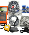 Handheld Ultrasonic Flow Meter Portable Clamp On Flowmeter With Data Output TS 2 TM 1 TL 1 Sensors DN15 To 6000mm for Seawater
