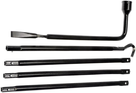 Spare Tire Jack Handle And Lug Wrench For Dodge Jeep Ram, Heavy Duty Replacement Tool, Durable Steel Build, multiple pieces