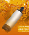 Heavy Duty 12V Submersible Water Pump Delivers Smooth 200 GPH Flow And Kickin 8500 RPM Power For Kerosene Handling in liquid.