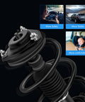 Front Complete Struts Assembly With Coil Spring Direct Fit For 2007 Through 2017 Jeep Compass 4WD, shocks with benefits