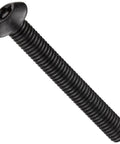 Built Tough Alloy Steel Button Head Socket Cap Screws With Black Oxide Coating And Security Pin Star Drive For Tamper Resistant Performance 1-1/2 Inch By 10-32 Thread Pack Of 25 Usa Made Hardware close-up view of screw