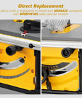 Precision Replacement Fence Knob For DeWalt Table Saw compatible with DWE7491RS, N506822 parts, and smooth adjustments.