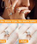 All In One Ring Sizer Kit With Belt And 12 Ring Size Guards For Loose Rings, Invisible Guards And Spacer Tightener on hand