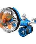Wind Powered Bots 6 In 1 STEM Kit For Kids Hands On With Wind Technology Gear Ratios And More With Snap Together Pieces No Batteries