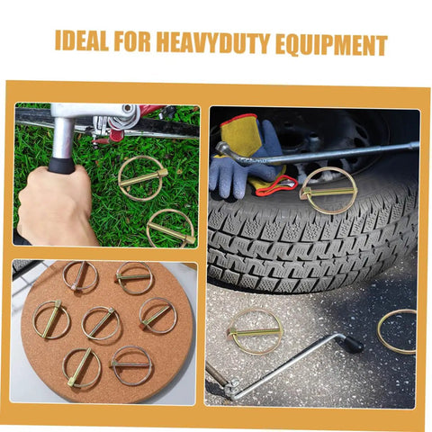 Heavy Duty 12 Piece Truck Hitch Pin Kit For Trailer Hitches Lockin Pins Assortment Built Tough For Frequent Use Easy Install Durable Trailer Accessories For Secure Towing on truck hitch and trailer wheel