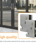 Two Pack 0C5Y00P0 Patio Door Rollers Replacement For Sliding Patio Doors, shown adjacent to sliding doors, 1-1/2 inch steel.
