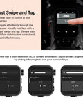 X3S Wireless Flash Trigger For Sony Cameras With 2.4G X System featuring OLED touchscreen for easy control adjustments.
