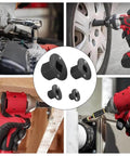 Driver Reduction Adapter Set Low Profile Socket Converter Kit For 3/4 Inch To 1/2 Inch And 1/2 Inch To 3/8 Inch in use with tools