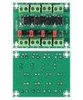 4 Channel Optocoupler PC817 Isolation Board With 3.3V And 5V Drive To 3.6-30V Output Voltage Converter Module top and bottom view