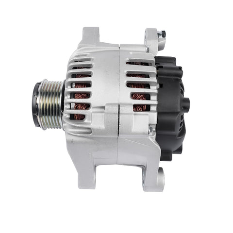 Side view of Alternator Replacement For Hyundai Sonata 2011-2014 2.4L, Tucson 2010-2013 2.4L, Kia Forte Koup 2010-2013 2.0L And 2.4L