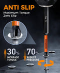 COMOWARE 13pc Phillips head drill bit set, orange shaft, S2 steel, 1/4in hex shank, anti-slip