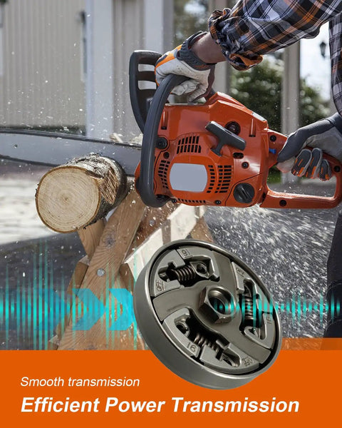 3/8-7T Clutch Drum Rim Sprocket Needle Bearing Kit For Husqvarna 3120 3120XP 394XP 395XP Chainsaws And Jonsered 2094 2095 Models Replacement