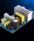 24V Power Supply Module With High Efficiency AC To DC Converter Stable 4A To 6A Output For Industrial Equipment Industrial Grade Power Solution For Reliable Smooth Operation, PCB with heatsinks