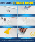 Step-by-step guide using Boat Repair Kit For Fiberglass With Color Match Gel Coat to fix hull cracks and chips.