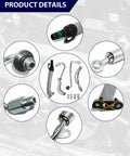 Turbo Oil Line Kit For GM 1.4L Turbo Engines Plug And Play Compatible With Cruze Sonic Trax And Buick Encore 2013 2021 details