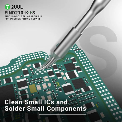 Durable Soldering Iron Tip For Precision Electronics Assembly And Education Pro Grade Soldering Head For Tight Spots smartphone repair tip on circuit board