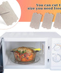 Five Pack Microwave Waveguide Covers Mica Sheet Slice 117x65 Mm Universal Heat Insulation Waveguide Cover for ovens