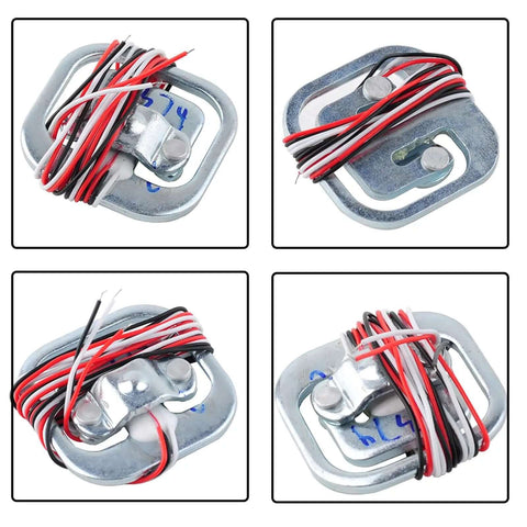 Four Pack 50Kg Load Cell Weight Sensor Half Bridge Kit With HX711 Amplifier Module for Arduino DIY Scale Projects