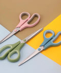 8.5 Inch Pastel Scissors 3 Pack Ultra Sharp Stainless Steel Heavy Duty Kitchen Shears With Soft Grip Ergonomic Handles Lefty And Righty Friendly Durable Everyday Use