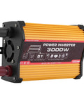 Road Ready Car Power Inverter Handles 12V DC Straight To 110V AC With Dual USB Fast Charging Smooth Modified Sine Wave For Rvs Trucks And Home Gear Zero Hassle Cool Running Fan, 3000W inverter with cooling fan.