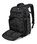 RUSH 12 2.0 Tactical Backpack With Laptop Compartment And 24L Capacity Everyday Carry Molle Pack For Travel Work Hiking Black