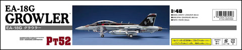 One To Forty Eight Scale EA 18G Growler Aircraft Model Kit With Decals And Detailed Instructions Not Included Paints And Glue May Be Needed