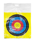 High Visibility Archery Target Replacement Cover Bag For Outdoor Range Practice, featuring colorful rings and PE material.