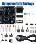 Components for DIY Car Driving Simulation And Soldering Practice Kit For High School And College Students, Hands On Electronics Project