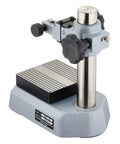 Height Gauge Dial Indicator Stand With 90mm Square Anvil And Fine Adjustment, Dial Gauge Comparator, 8mm And 9.53mm Steel Hole Compatibility, Locking Slide, Smooth Motion, Ideal For Machining Metrology, side view