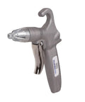 Whisper Jet Safety Air Gun with Volume Control and Pistol Style Grip for Quiet Cleaning of Benchtops, Work Stations, and Machinery, 1/4" Inlet.