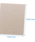 High Temperature Mica Sheets For Microwave Ovens, Durable Waveguide Covers And Heat Resistant Oven Accessories, 12x15cm sheet