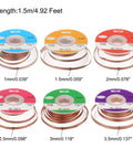 Desoldering Wick Braid For Electronics No Clean Solder Removal Oxygen Free Copper in various widths and colorful reels.