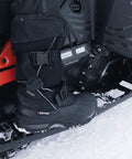 Impact Snow Boots For Extreme Cold Weather Mid Calf Height Black And White Snowshoe Ready Polar Rated To Minus 40 Fahrenheit