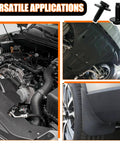 Rock Solid M6 1.0 By 25Mm Hex Head Sems Bolts With 19.5Mm Washers 30 Pack installed in vehicle engine and underbody applications.