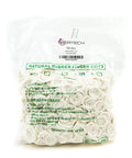Bag of General Purpose Latex Finger Cots Powder Free Large White Pack Of 1440 For Spa Healthcare And Industrial Use, 60 mm Length And 20 mm Inner Diameter.